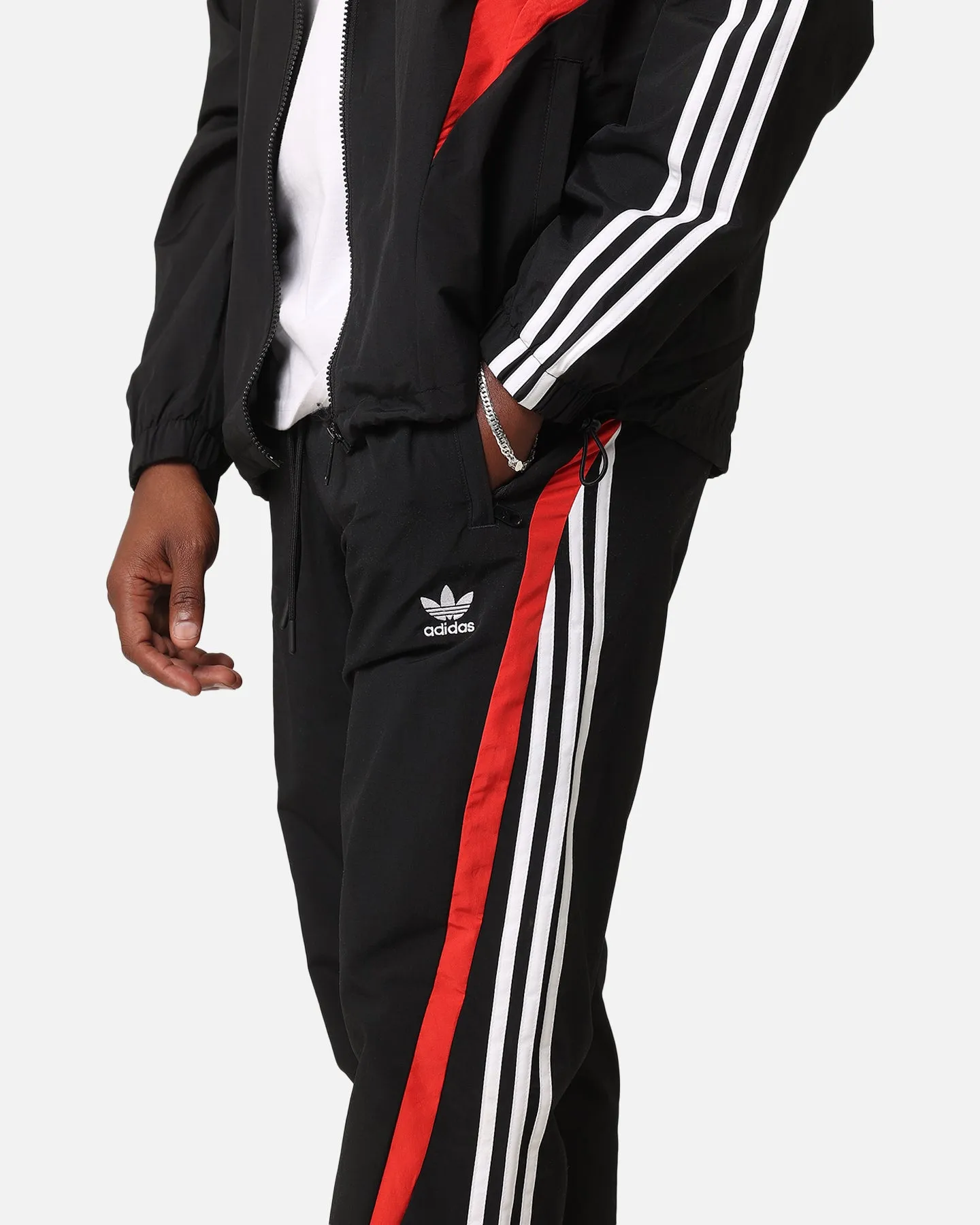 Adidas Archive Pants Black/Better Scarlet