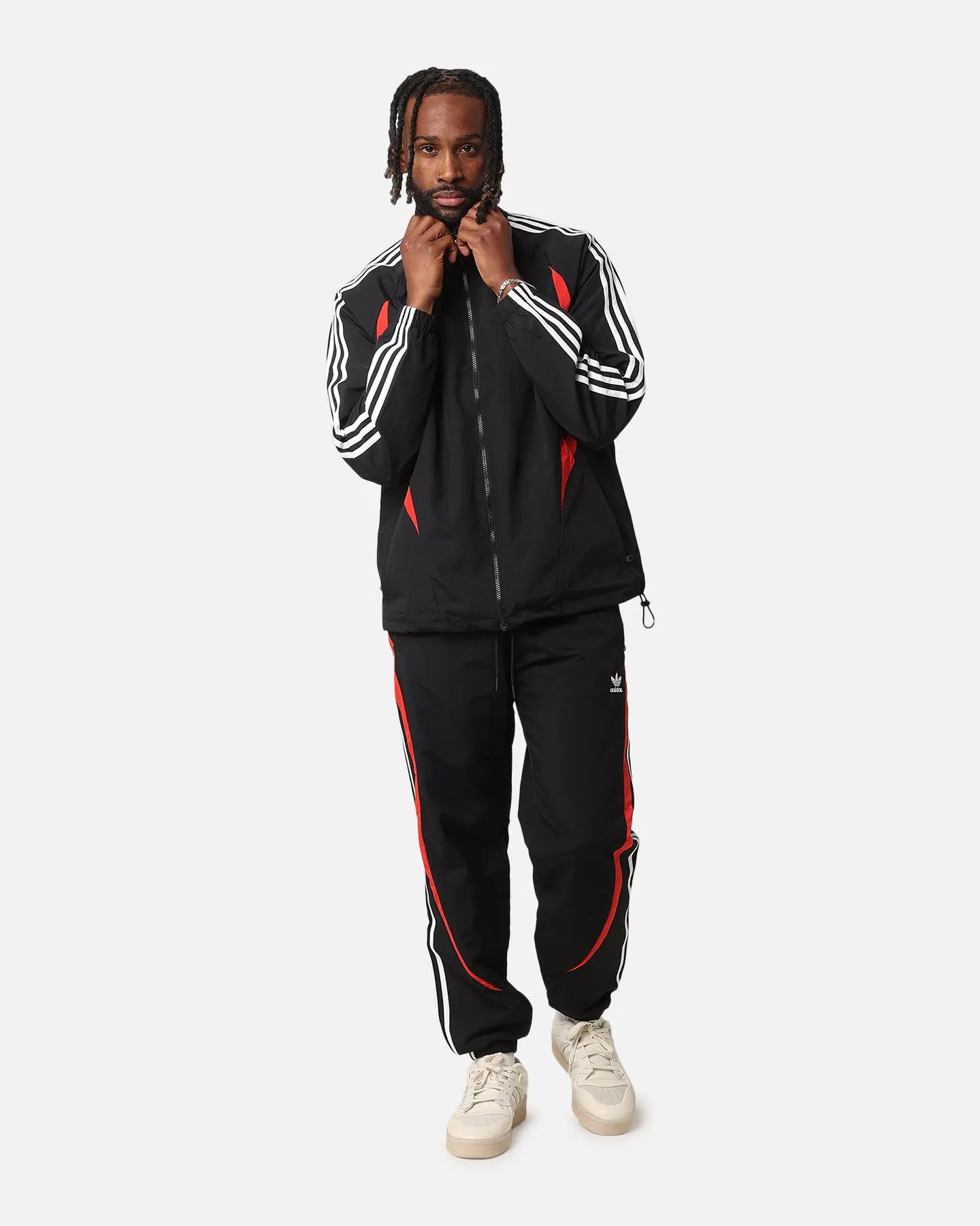 Adidas Archive Pants Black/Better Scarlet