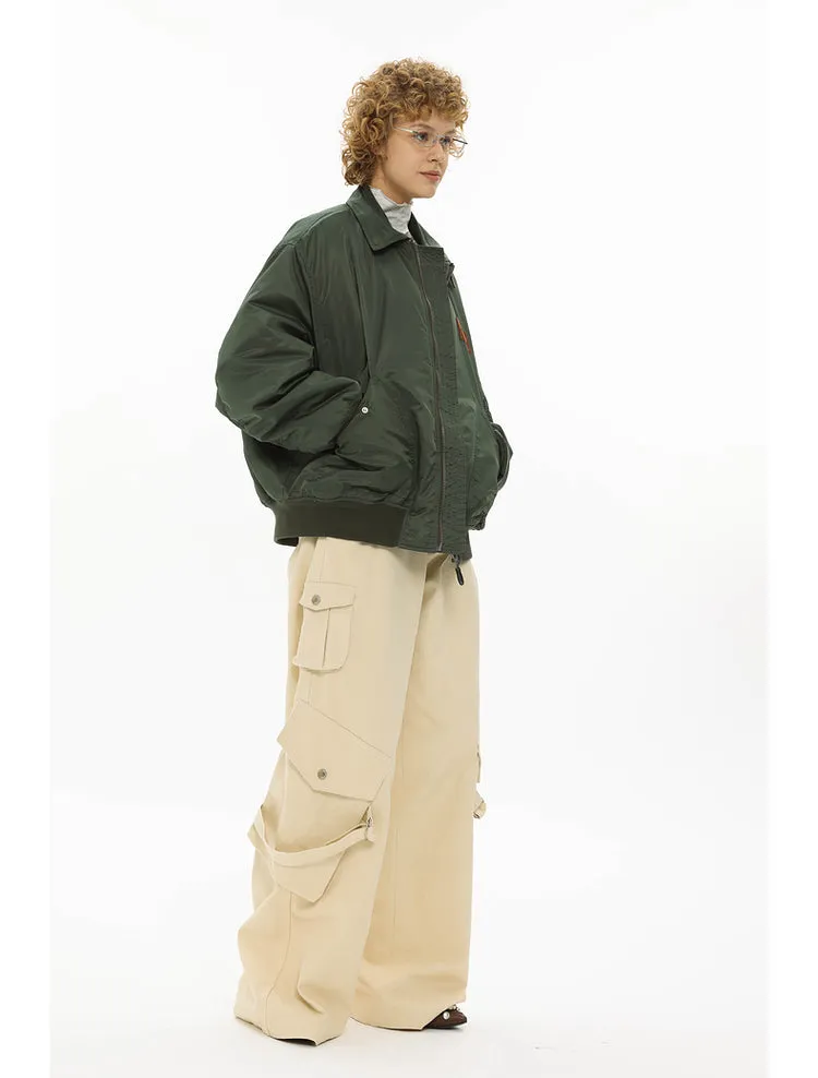 Adjustable strap cargo pants