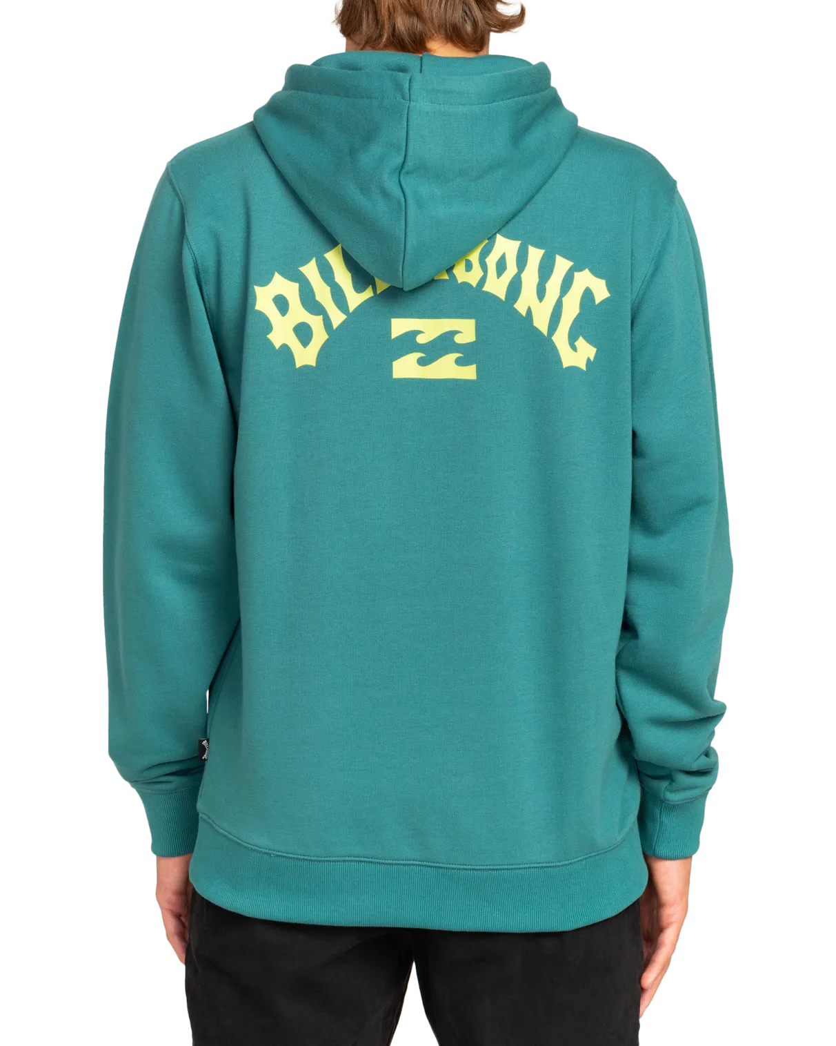 Arch Wave Hoodie in Teal