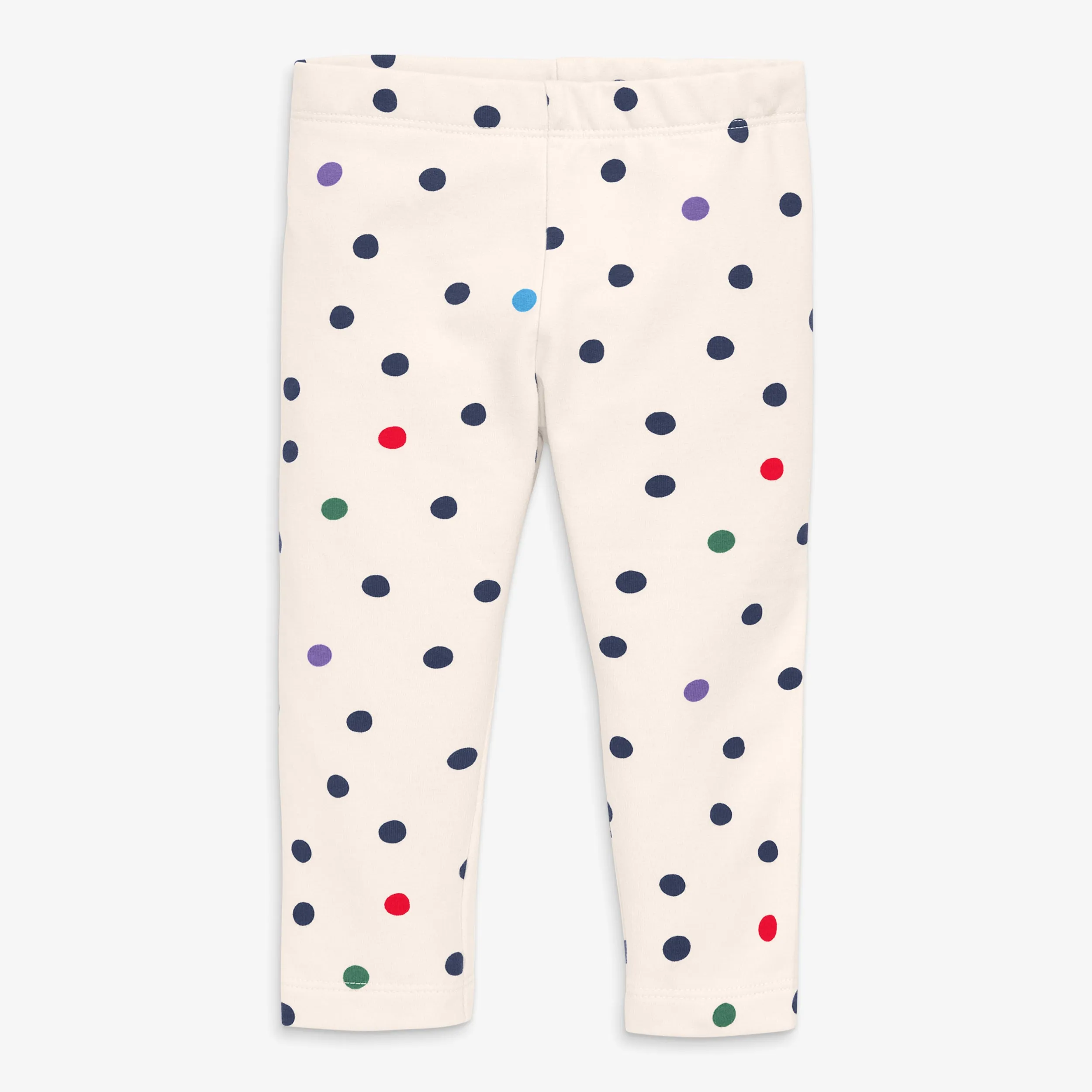 Baby sweatshirt legging in confetti dots