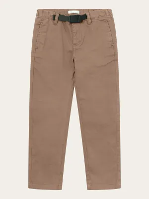 Baggy twill pant belt details - Tuffet