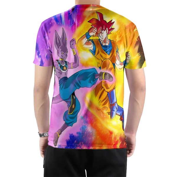 Beerus VS Goku T-Shirt