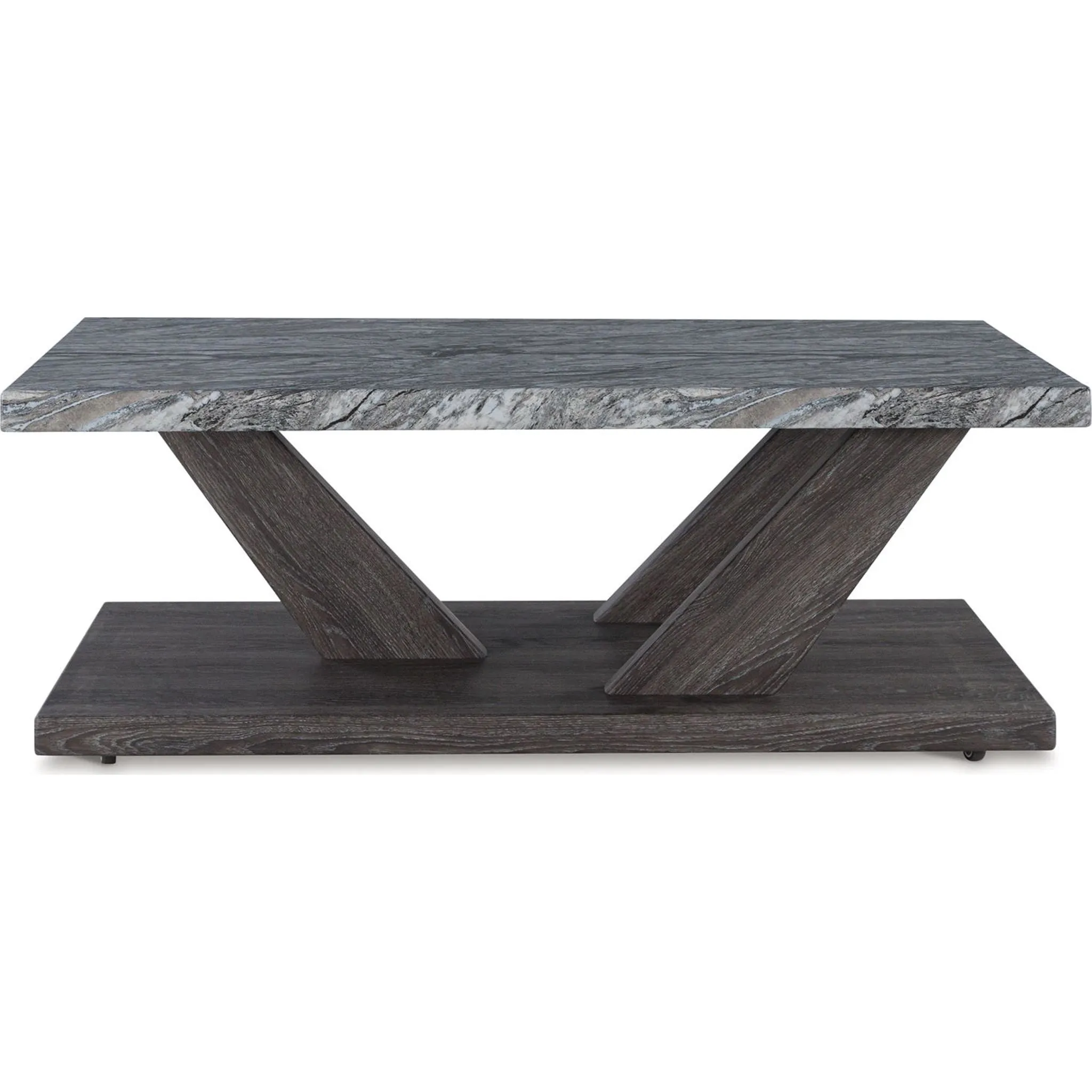 Bensonale 3 Pack Tables - Brown/Gray