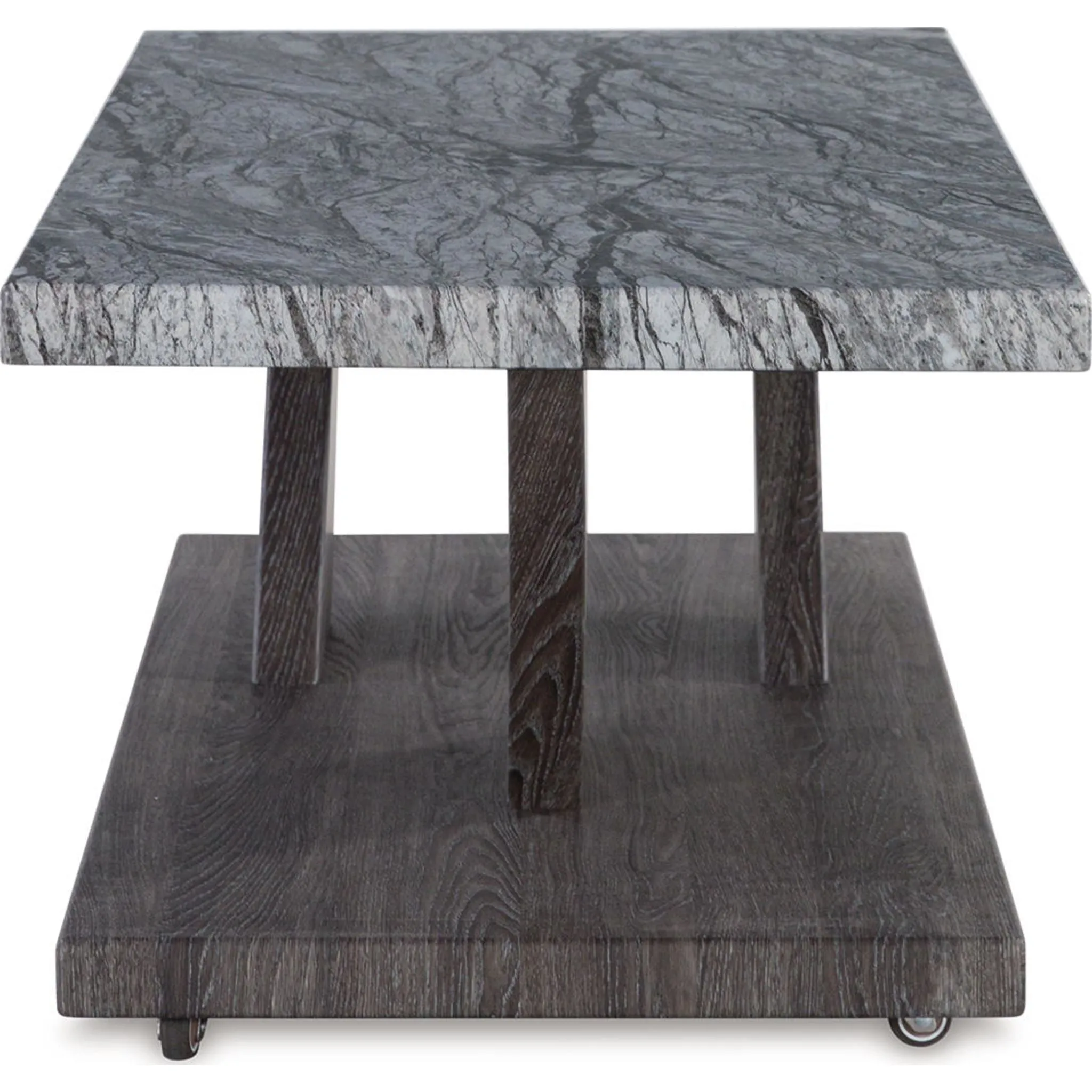 Bensonale 3 Pack Tables - Brown/Gray