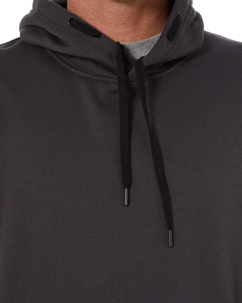 Brushed Fleece Hoodie - Charcoal