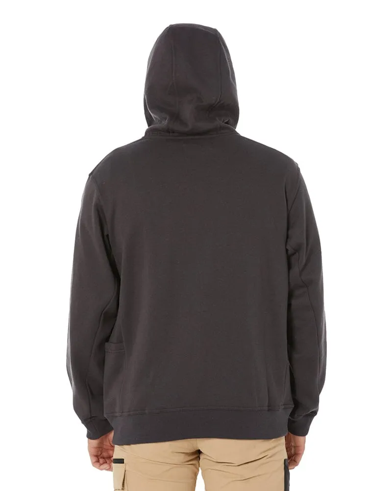 Brushed Fleece Hoodie - Charcoal