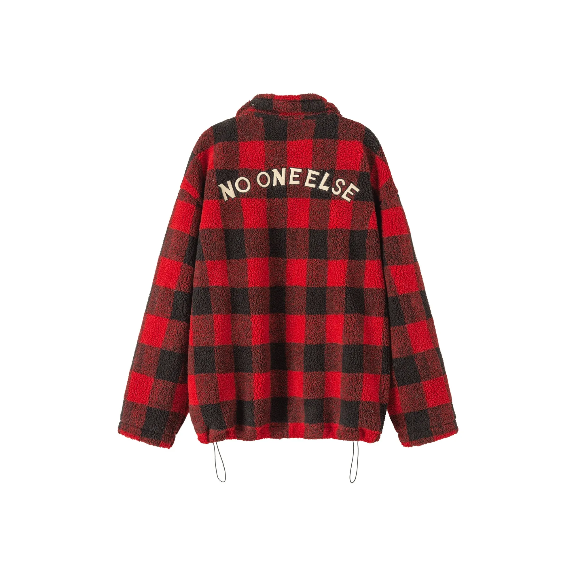 Classic Check Fleece Zip-Up Jacket