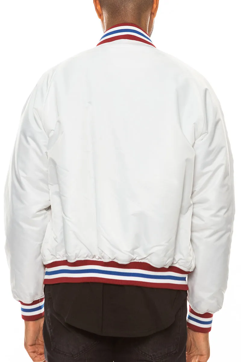 Classic Varsity Bomber Jacket