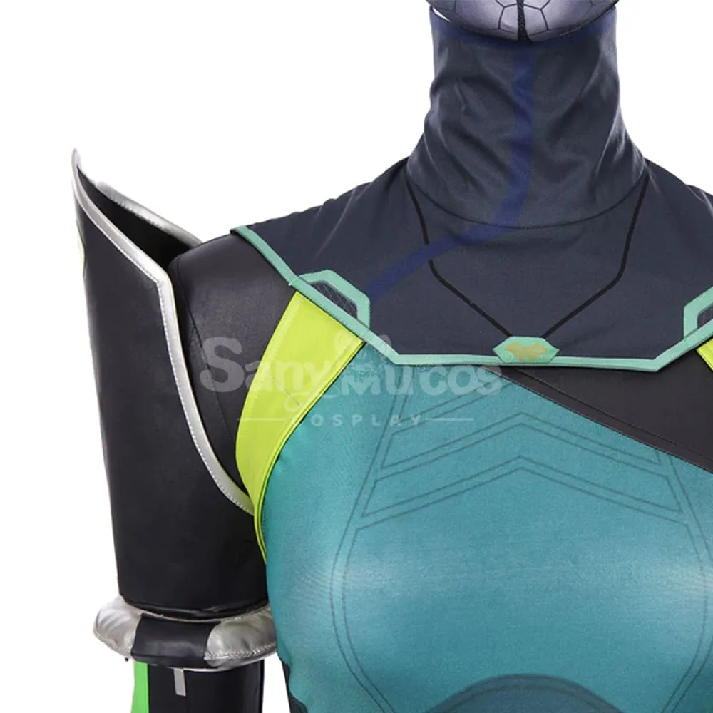 Game Valorant Snake Sabine Women Assassin Viper Zentai Bodysuit Cosplay Costume