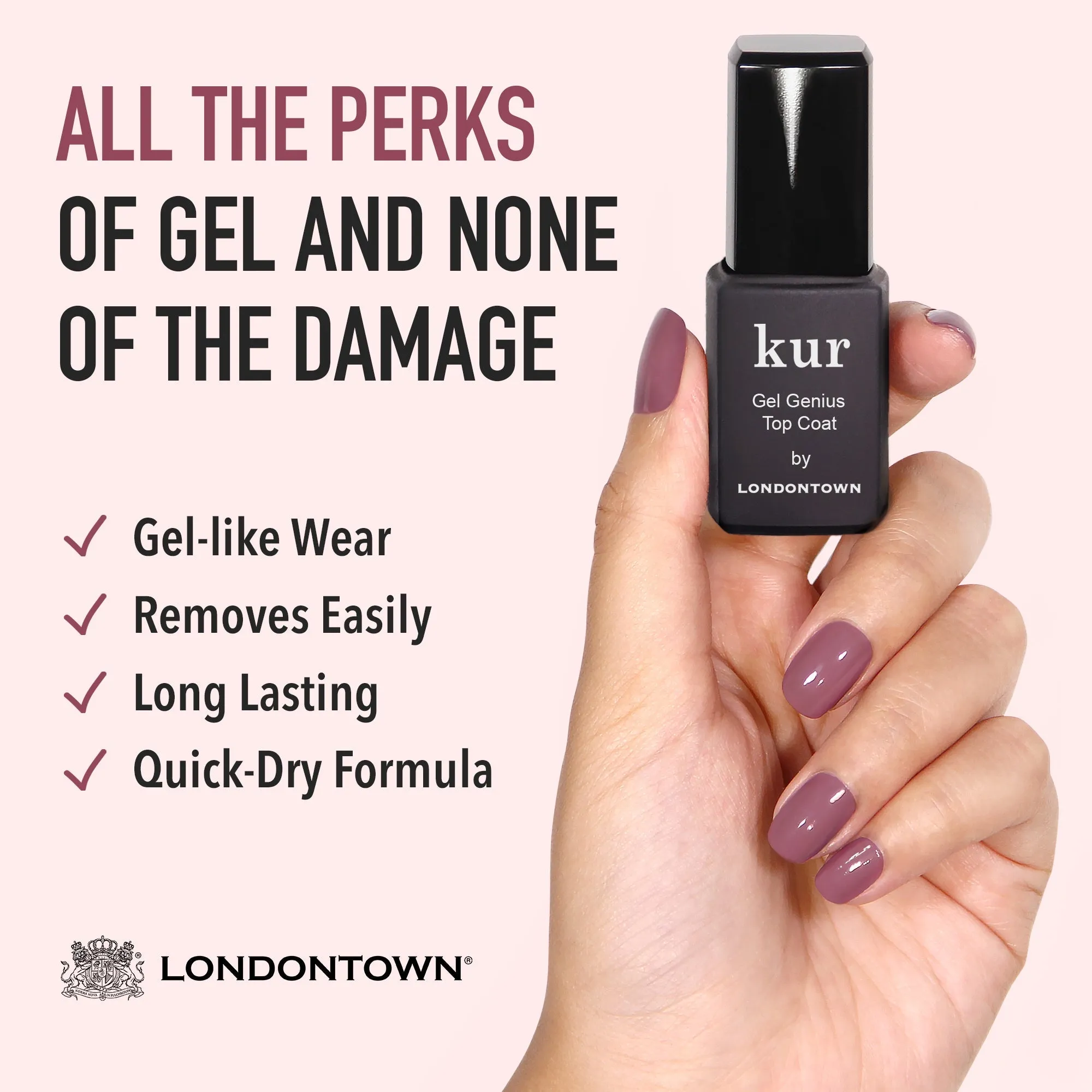 Gel-like Set | Base & Top Coat Duo