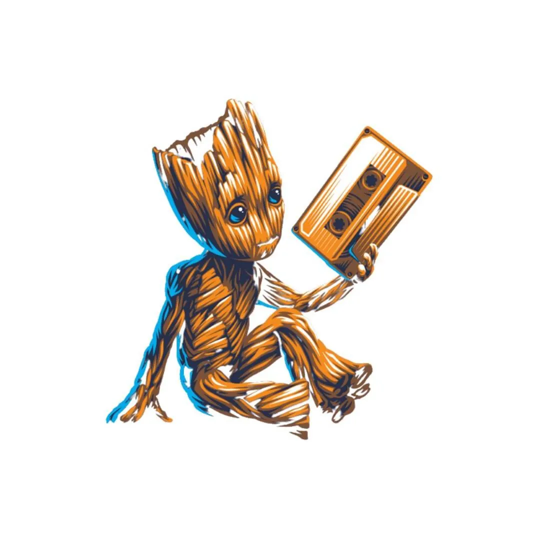 Guardians Of The Galaxy Curious Groot T-Shirt