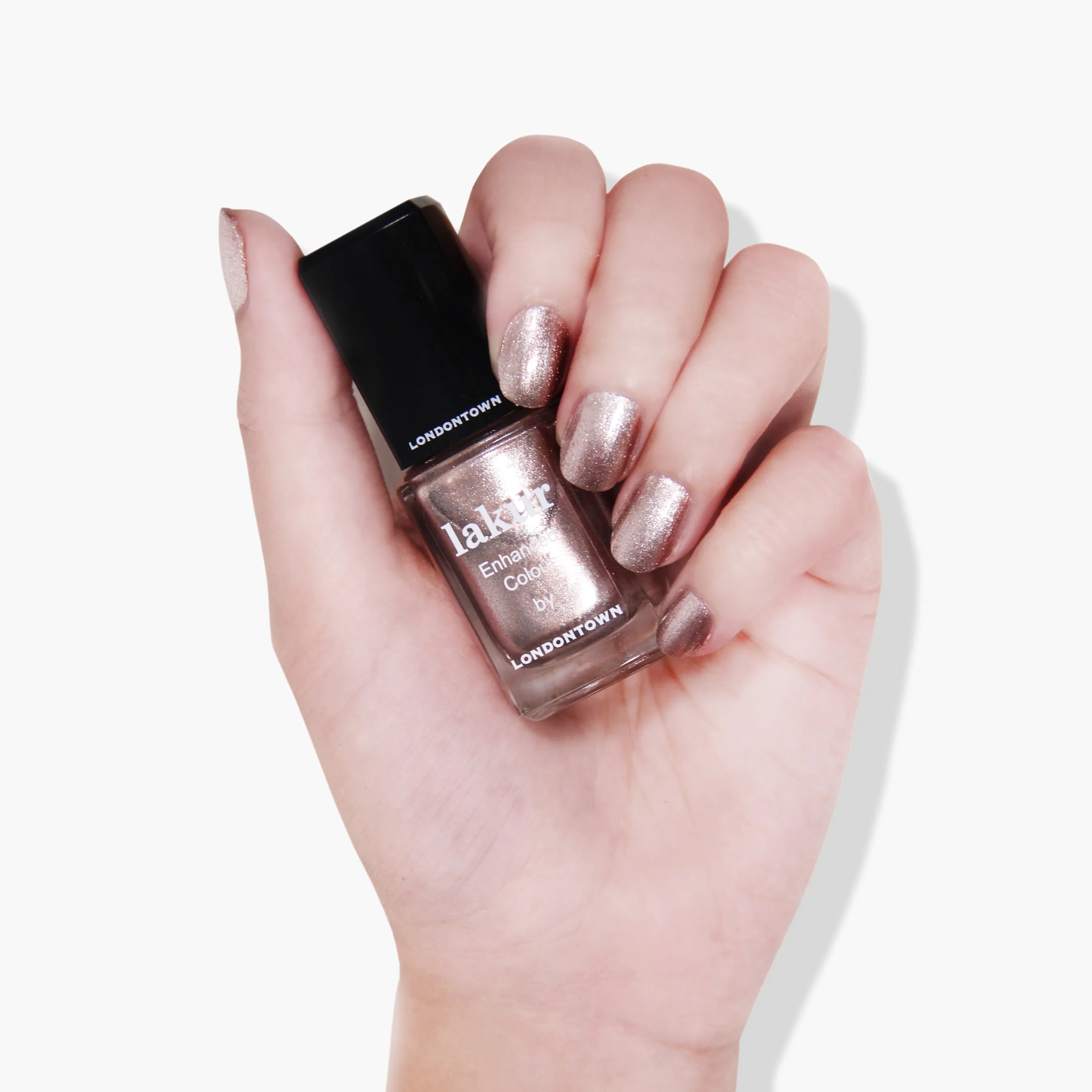 Kissed by Rose Gold Nail Color | Gel-Like Nail Polish - Clean Beauty