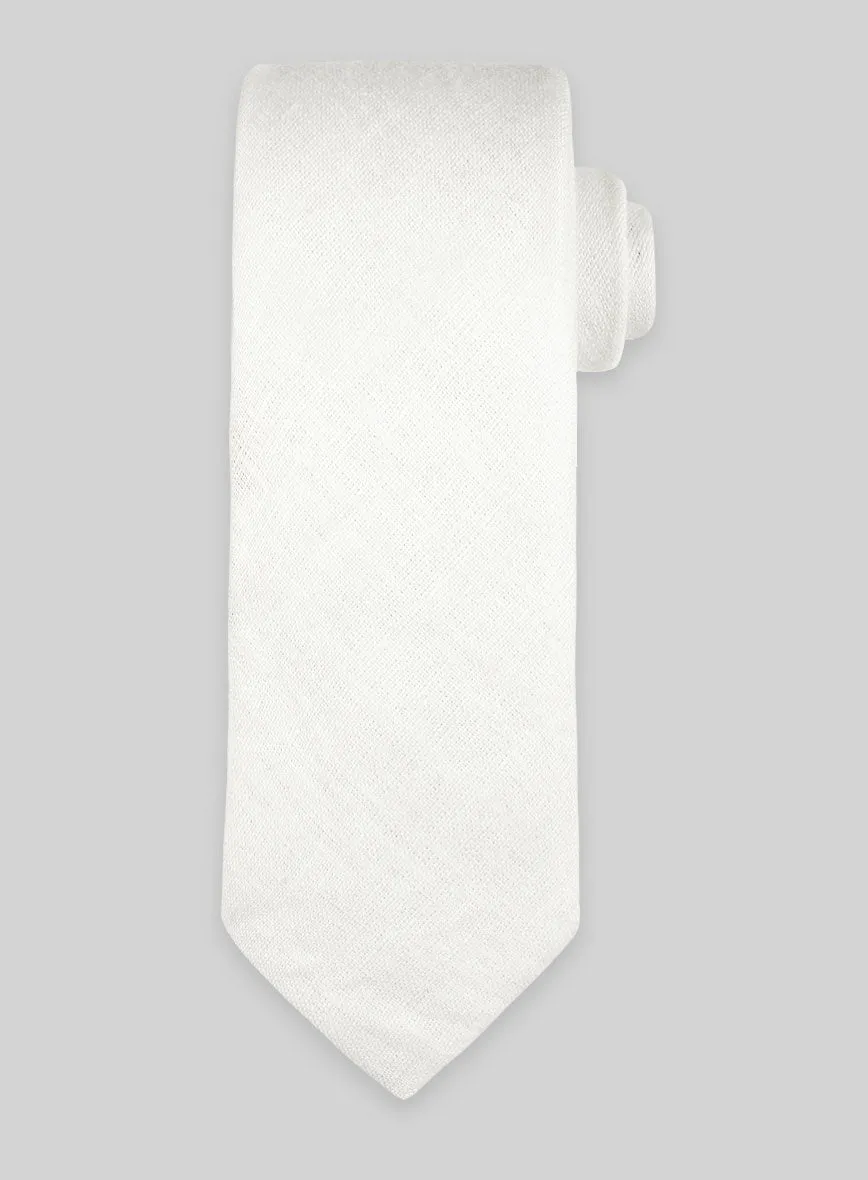 Linen Tie - Natural Linen