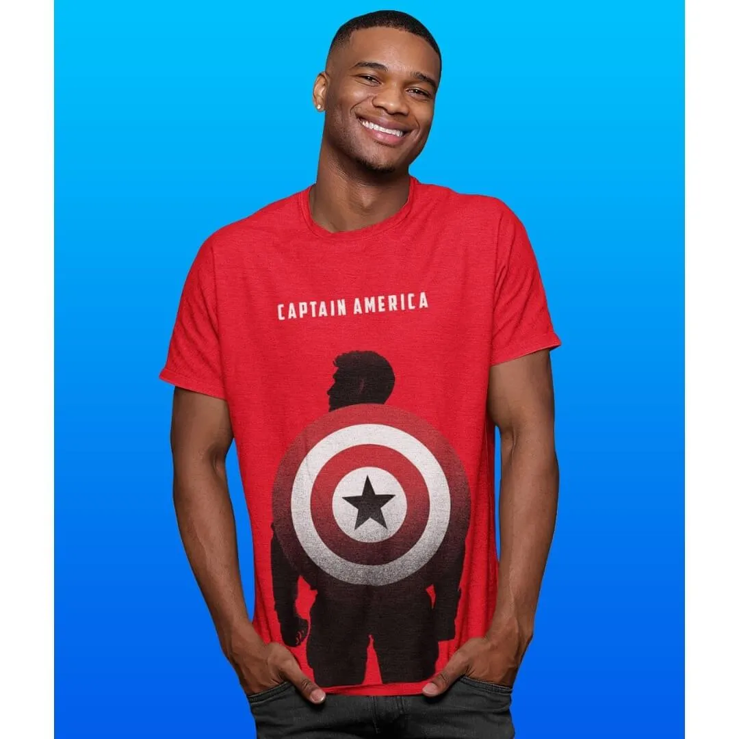 Marvel Comics Classic Captains Shield T-Shirt