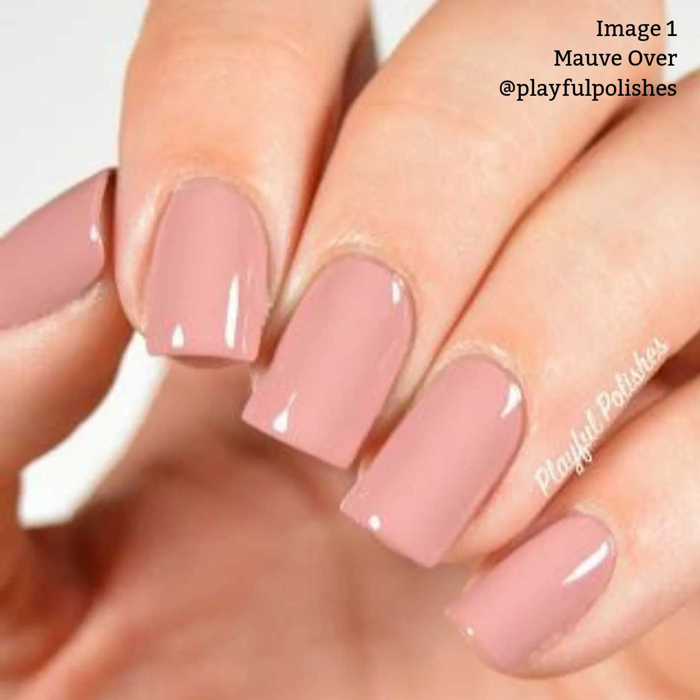 Mauve Over Nail Color | Gel-Like Nail Polish - Clean Beauty