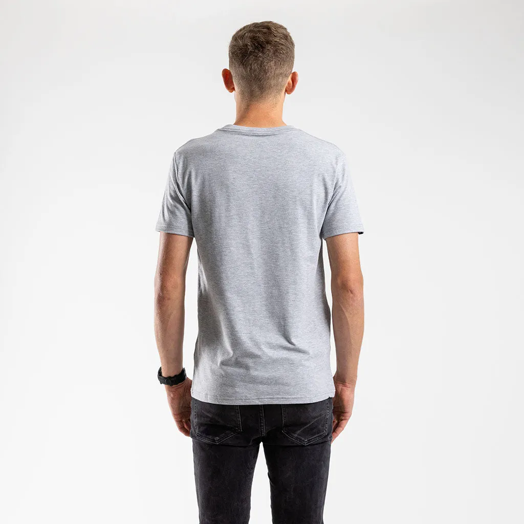 Men's Logo T Shirt (Grey Melange)