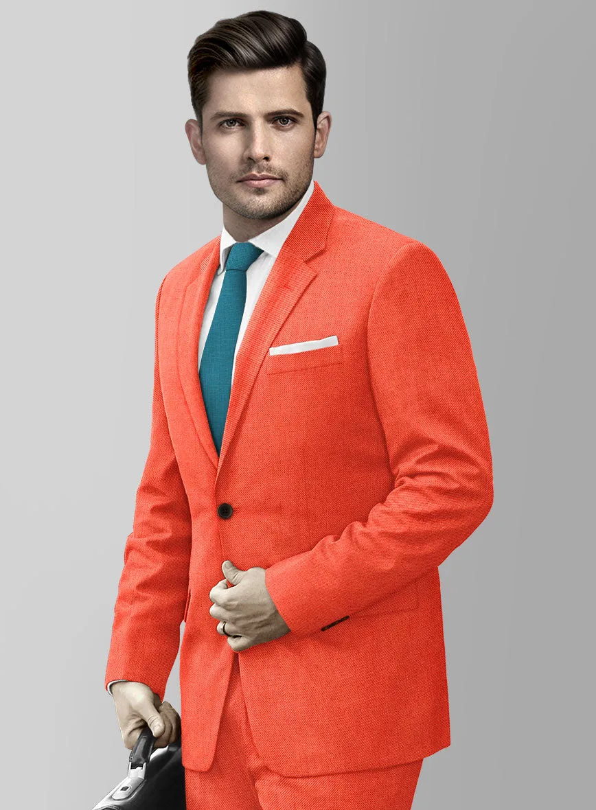 Muted Neon Orange Suit