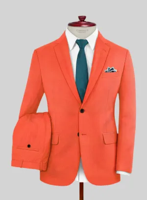 Muted Neon Orange Suit