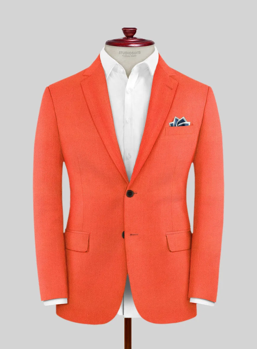 Muted Neon Orange Suit