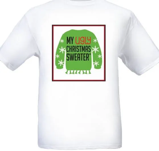 My Ugly Christmas Sweater® Tshirt - White