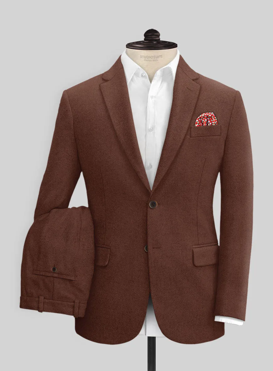 Naples Chestnut Tweed Suit