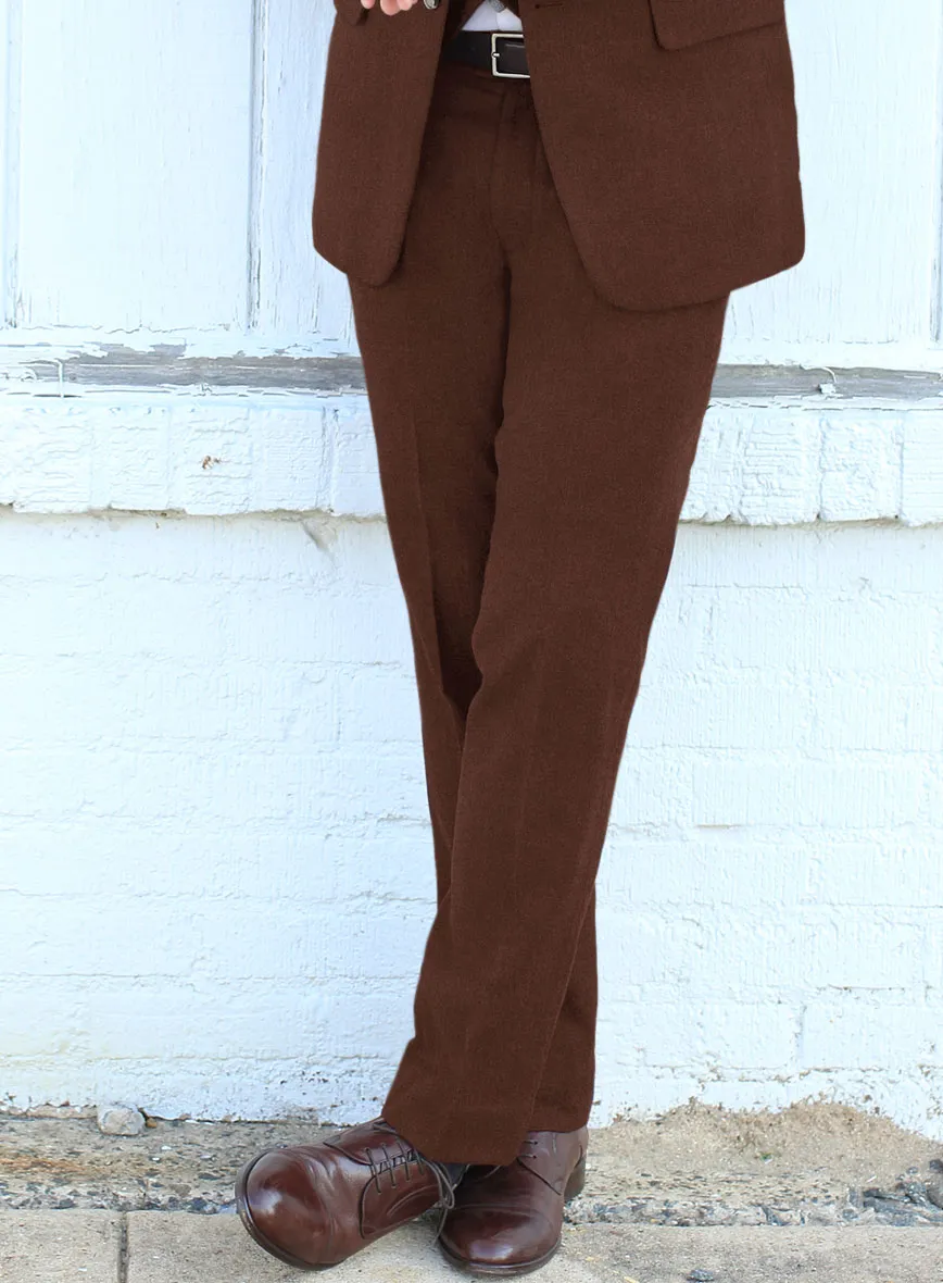 Naples Chestnut Tweed Suit