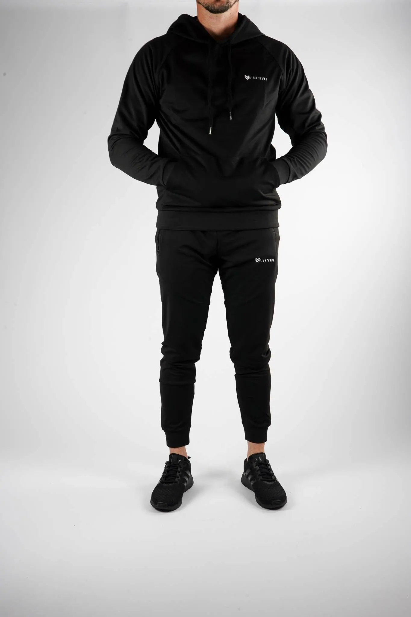 Nighthawk Tracksuit Set Black (GENDER NEUTRAL)