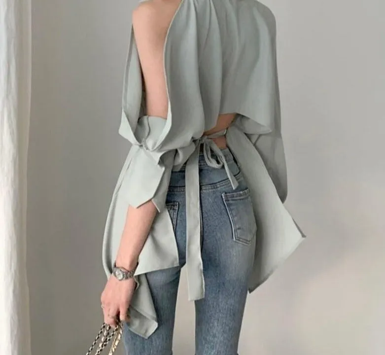 Off Shoulder Women Blouses | Hollow Out Style Tops | Women Casual Blouse | Solid Color Tops | Women Pullover Crop Tops | Korean Style Tops