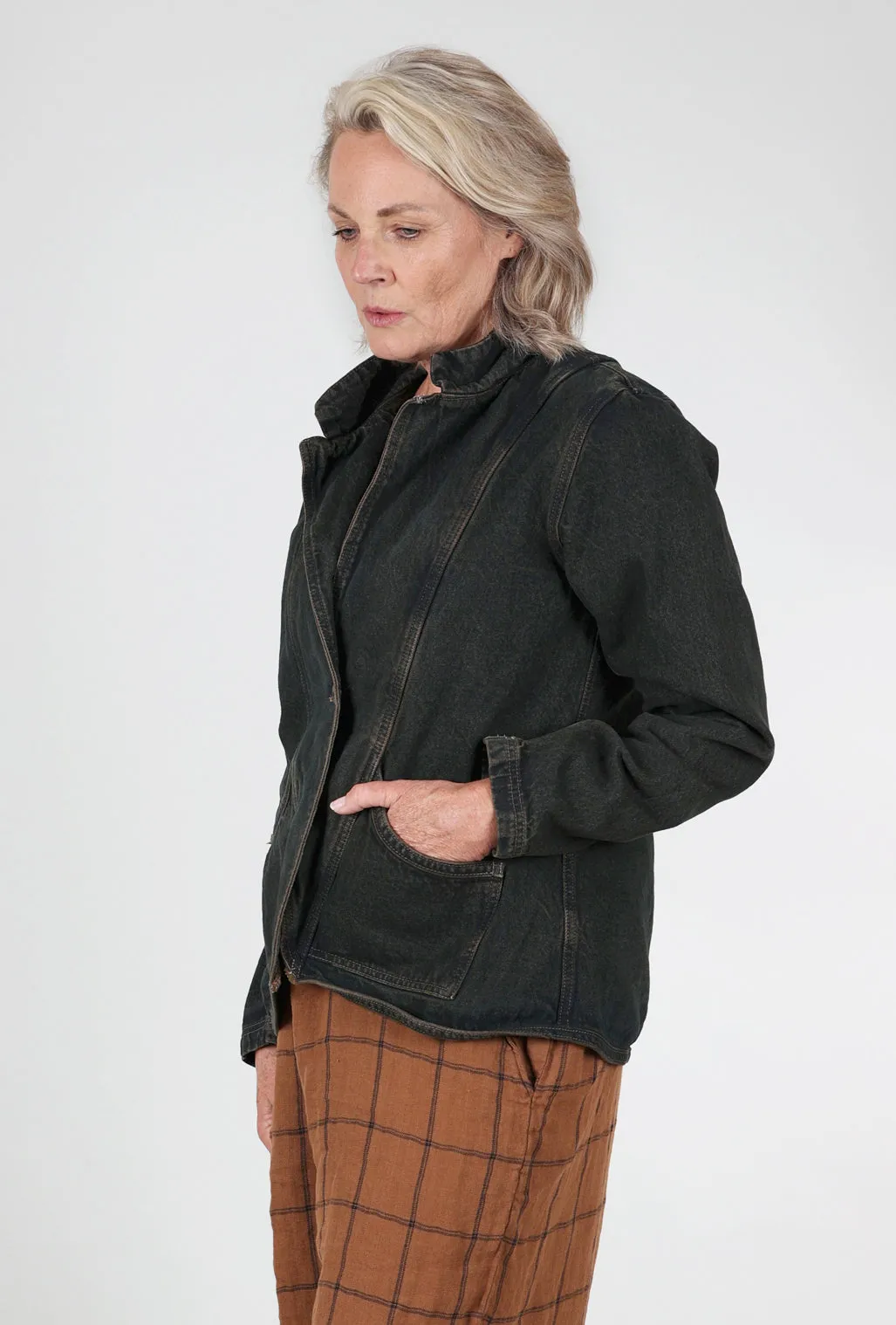 Oscar Denim Blazer, Copper