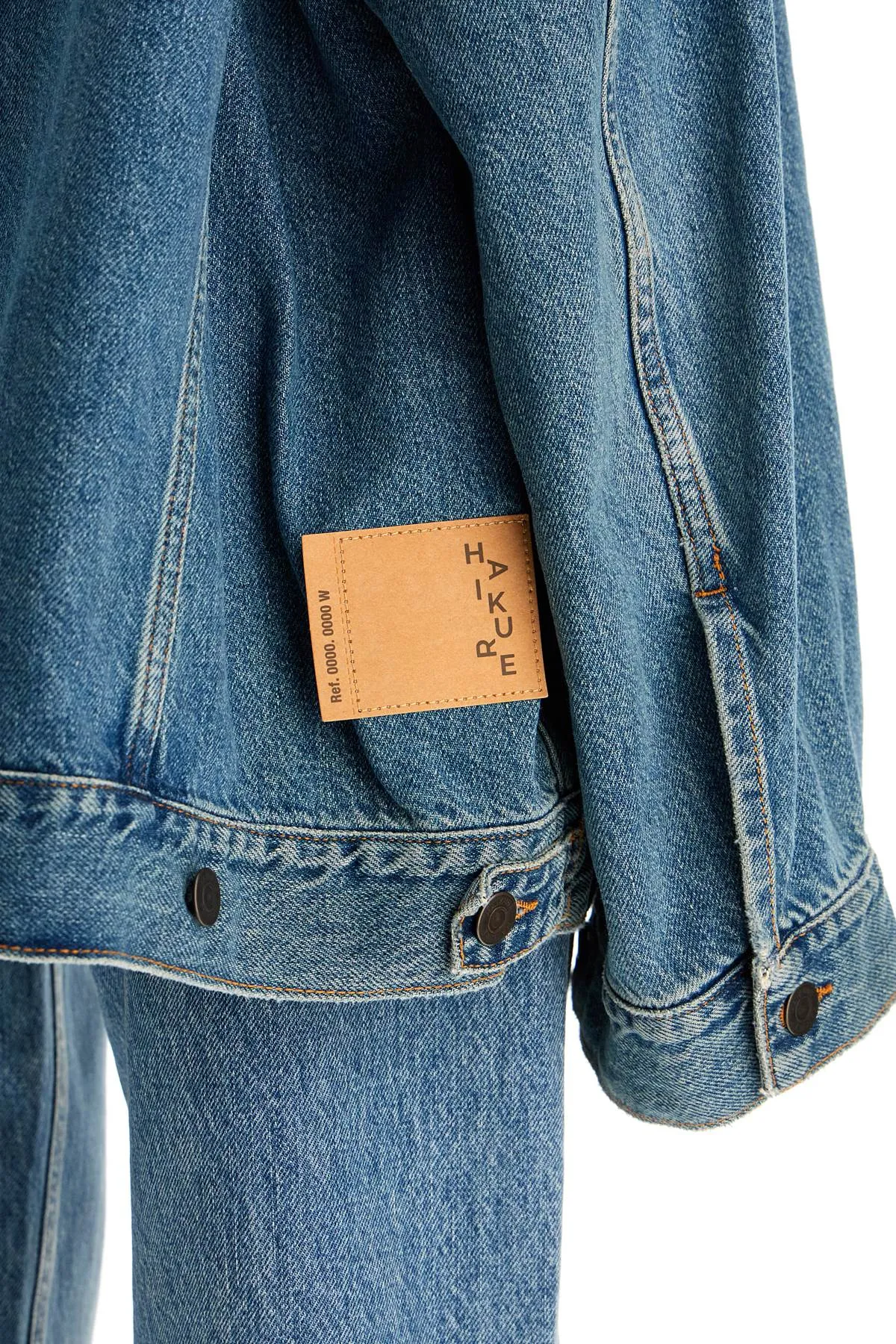 "janet's oversized denim jacket