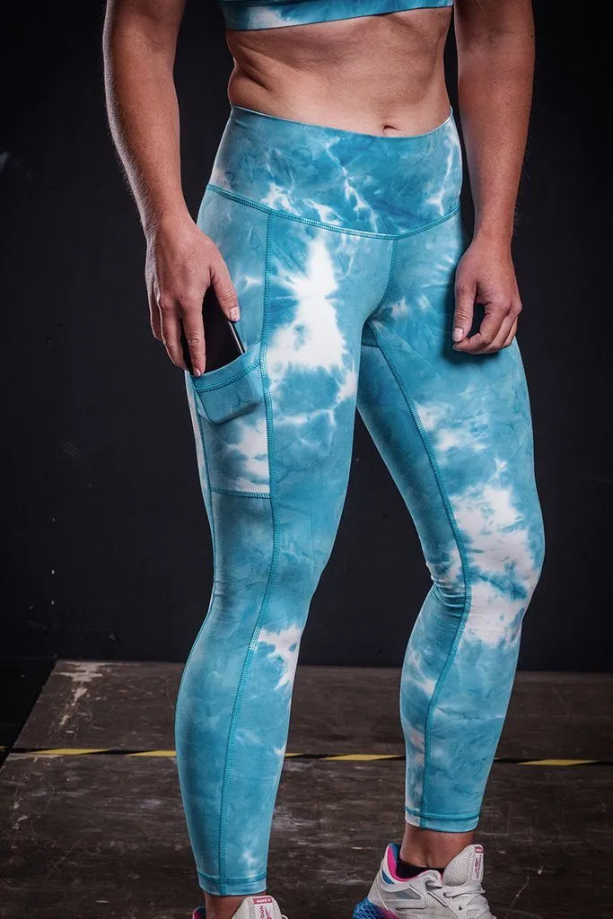 Sandstorm Legging 7/8 | Tie Dye