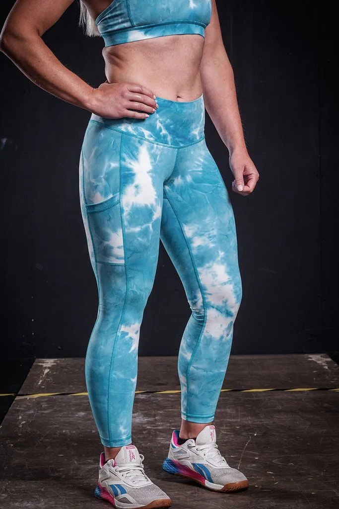 Sandstorm Legging 7/8 | Tie Dye