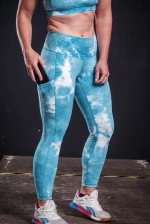 Sandstorm Legging 7/8 | Tie Dye