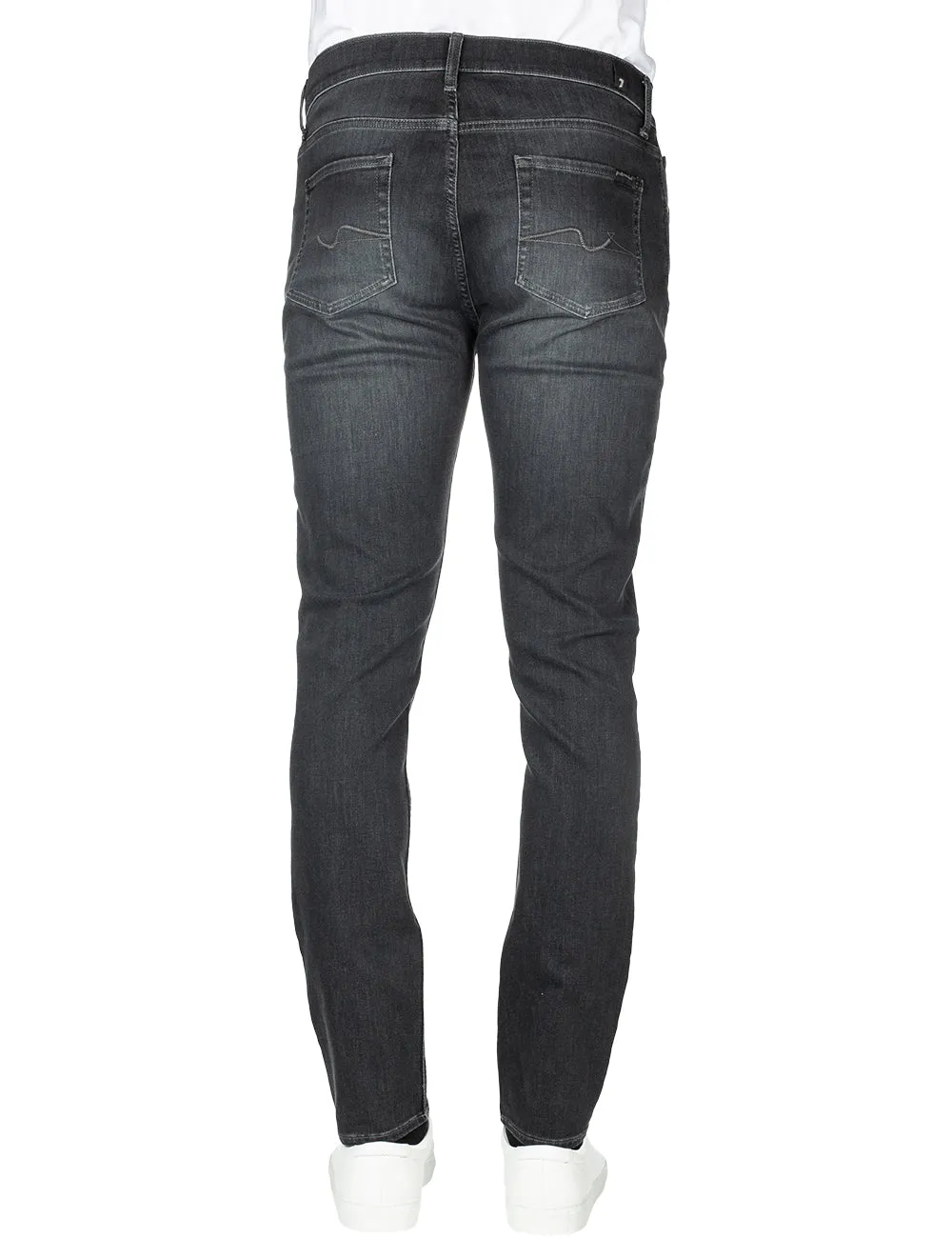 Seven Slimmy Tapered Luxe Performance Jeans Grey