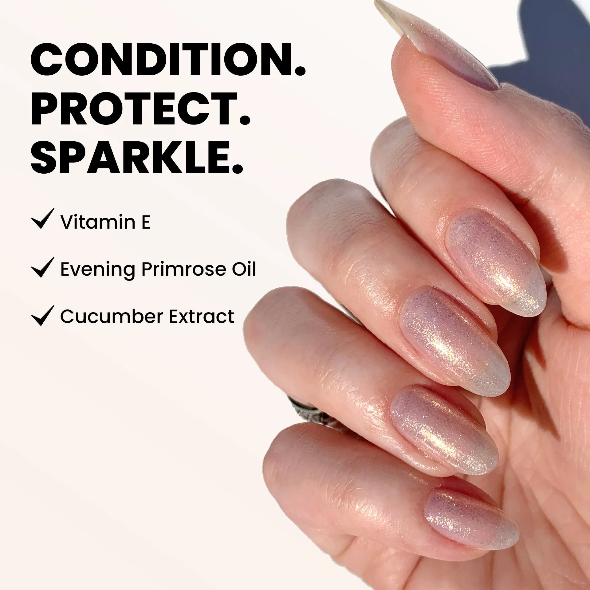 Shimmering Nail Highlighter - Sunkissed | One-Step Manicure