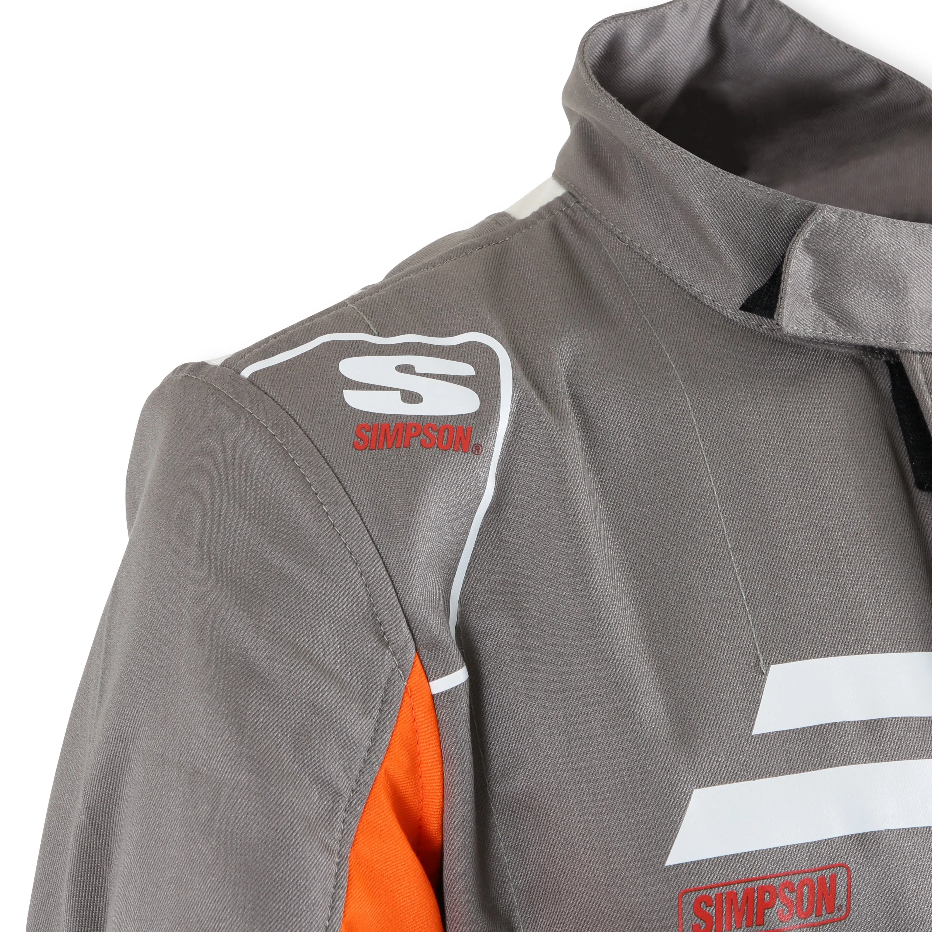 Simpson Airspeed Suit - Alloy/Orange/White