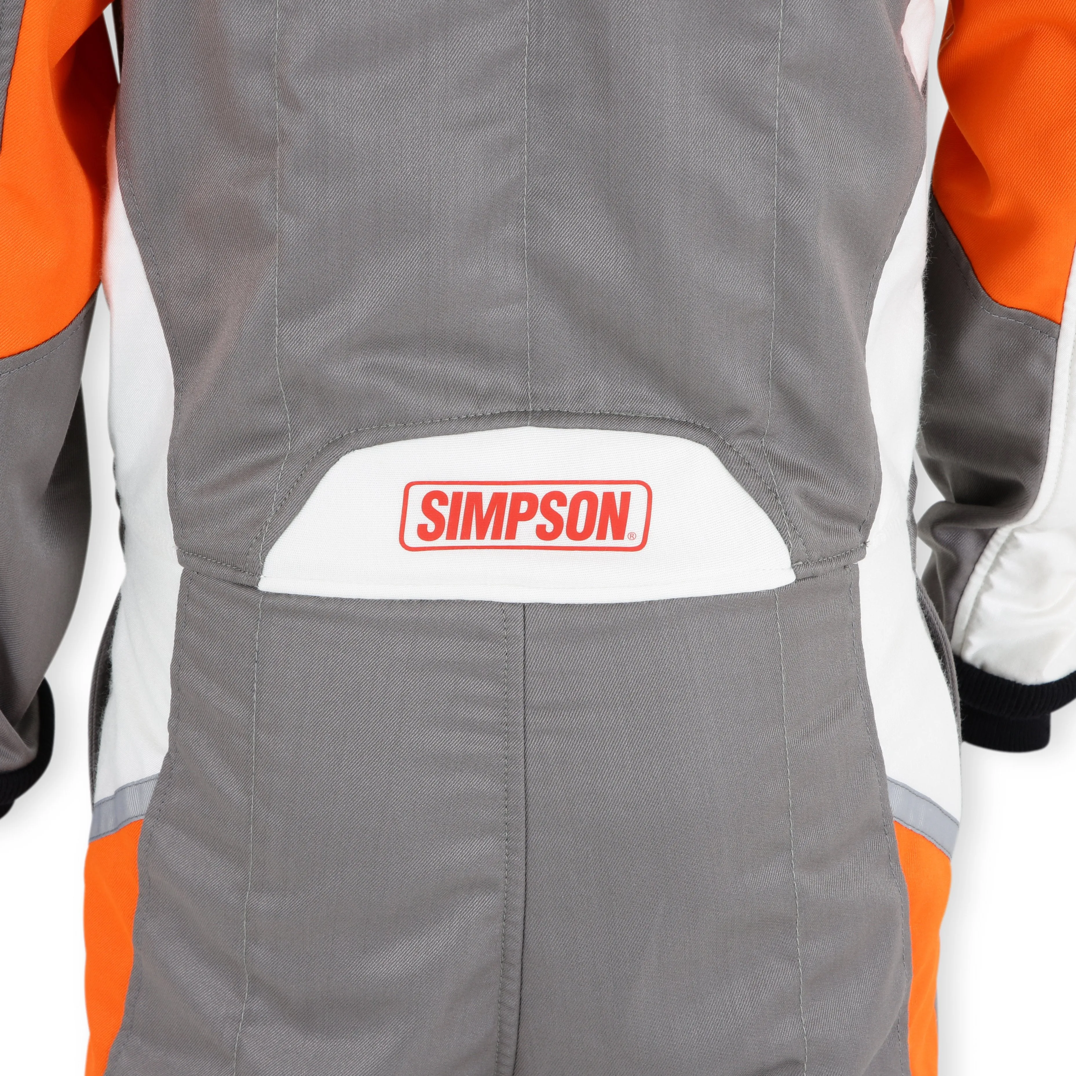 Simpson Airspeed Suit - Alloy/Orange/White