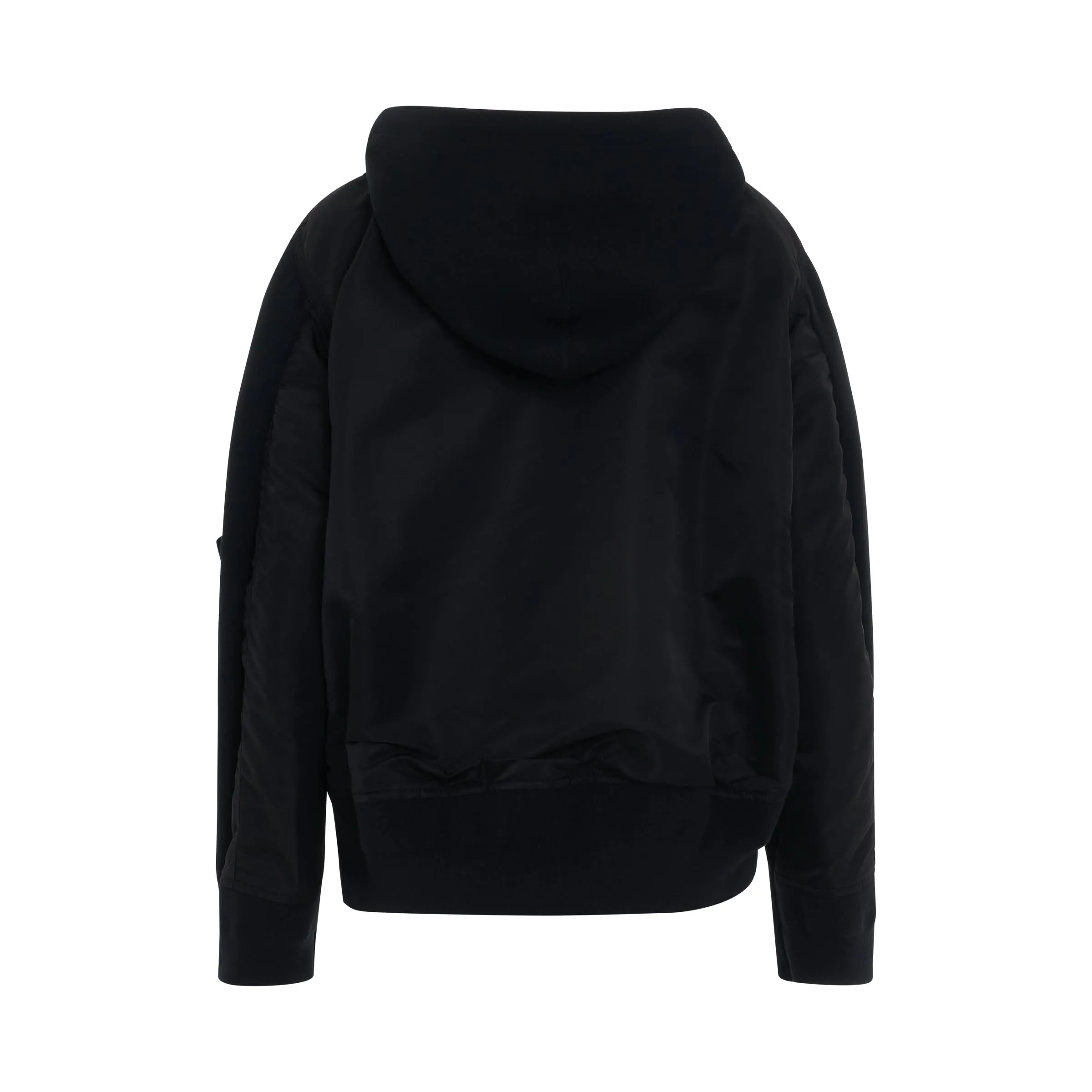 Sponge MA-1 Hoodie in Black