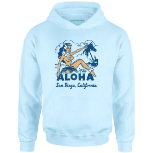 The Aloha - San Diego, CA - Vintage Tiki Bar - Unisex Hoodie