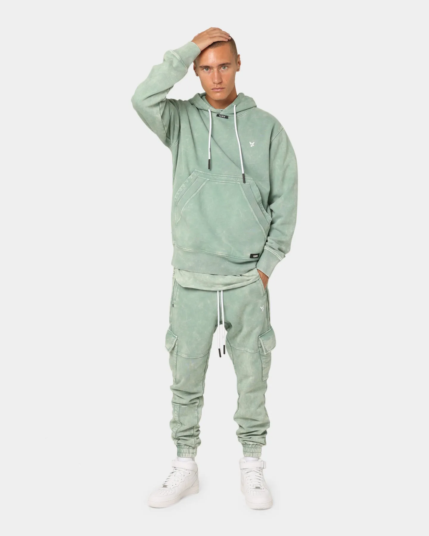 The Anti Order Anti Essential Sweat Pants Green Crystal