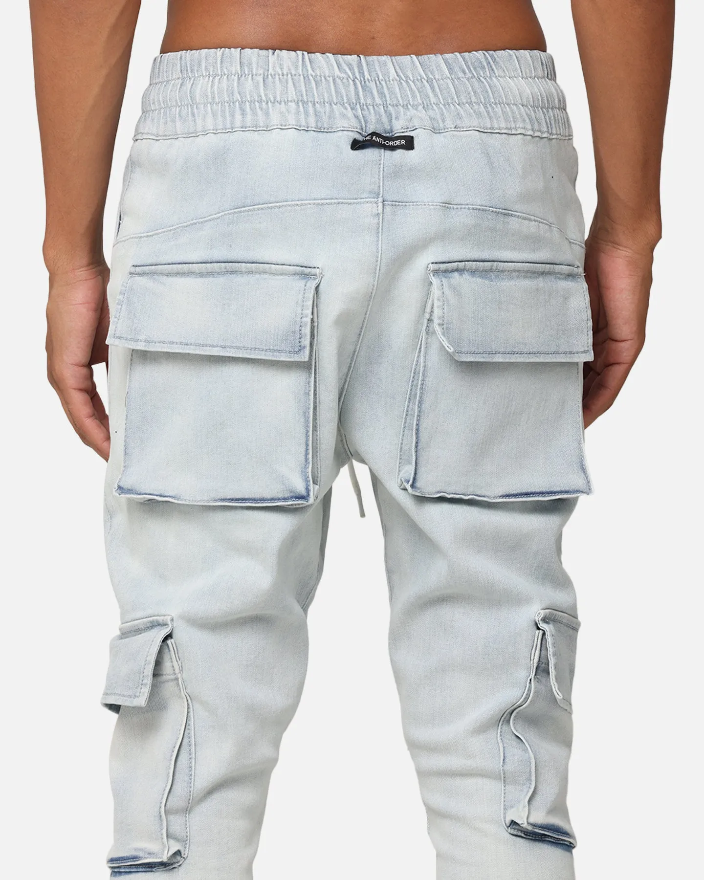 The Anti Order Blueprint Denim Joggers Superwash Blue