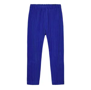 Velour pants- dazzling blue