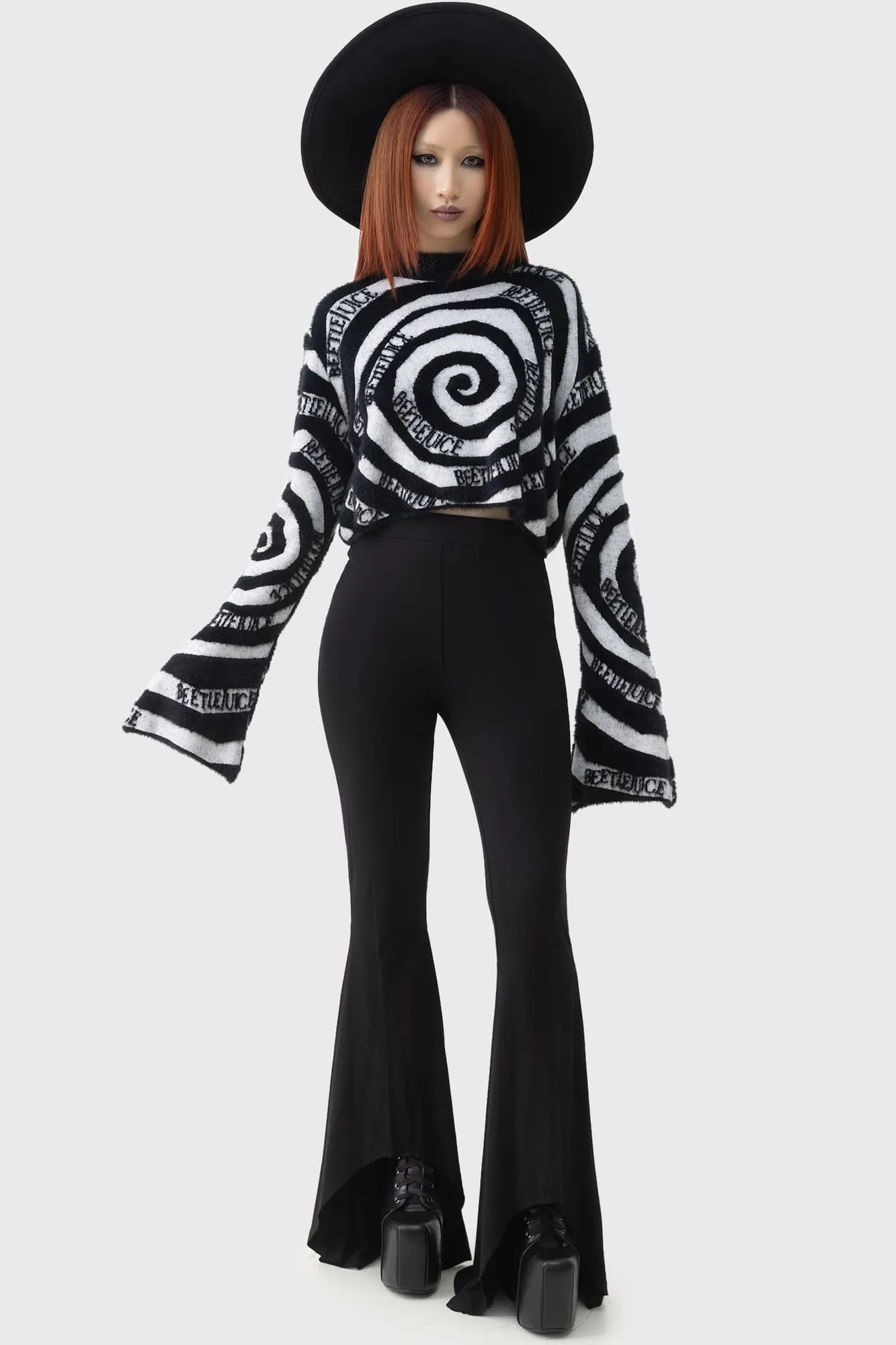 Vertigo Spiral Knitted Sweater