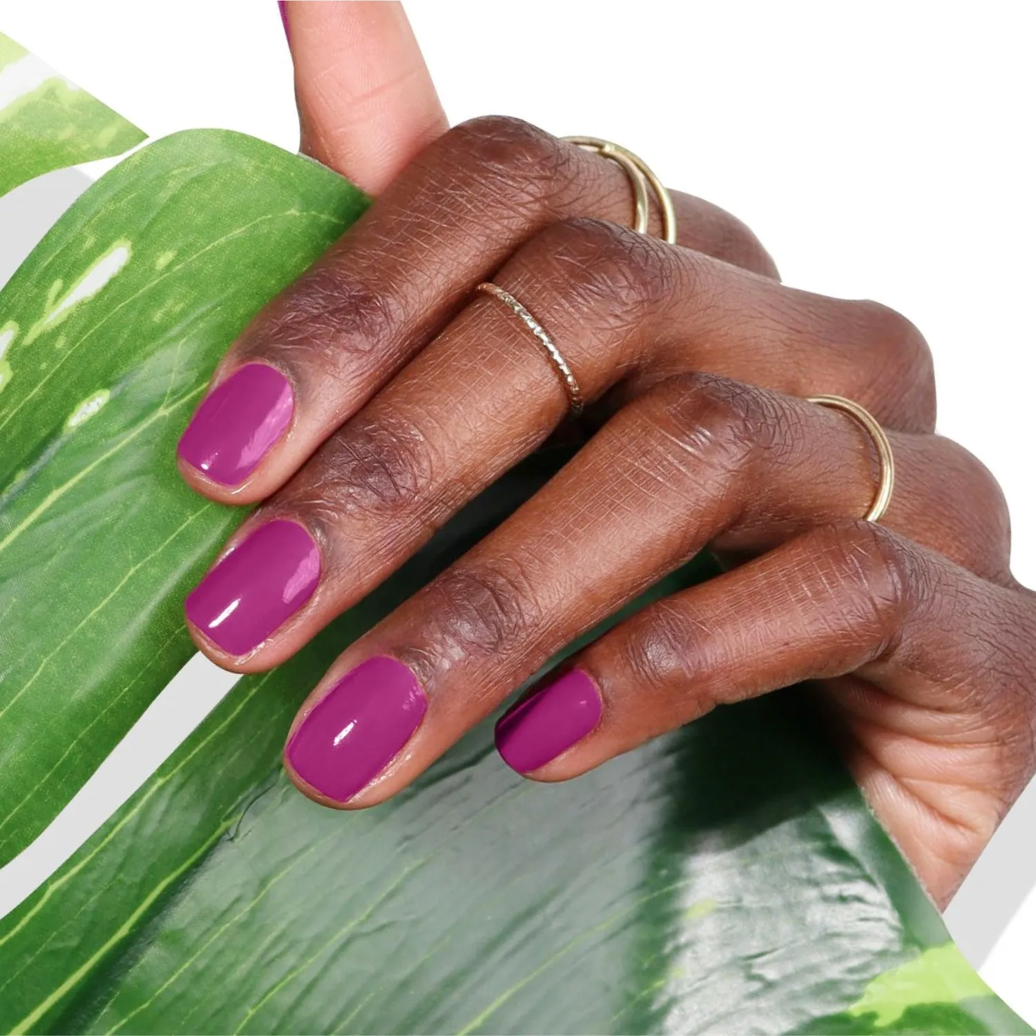 Violet Hibiscus Nail Color | Gel-Like Nail Polish - Clean Beauty