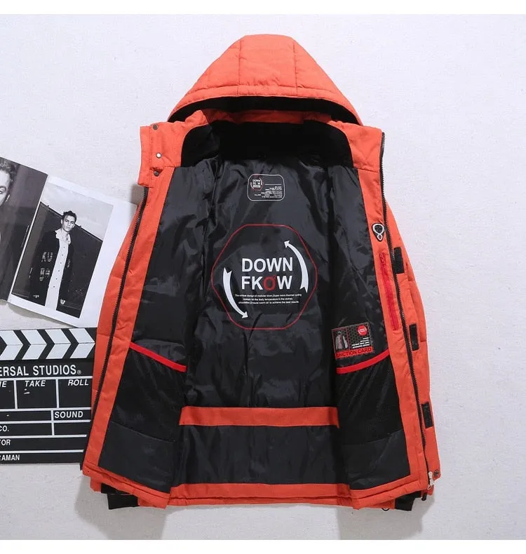 Warm Snow Parkas Windbreaker Jacket