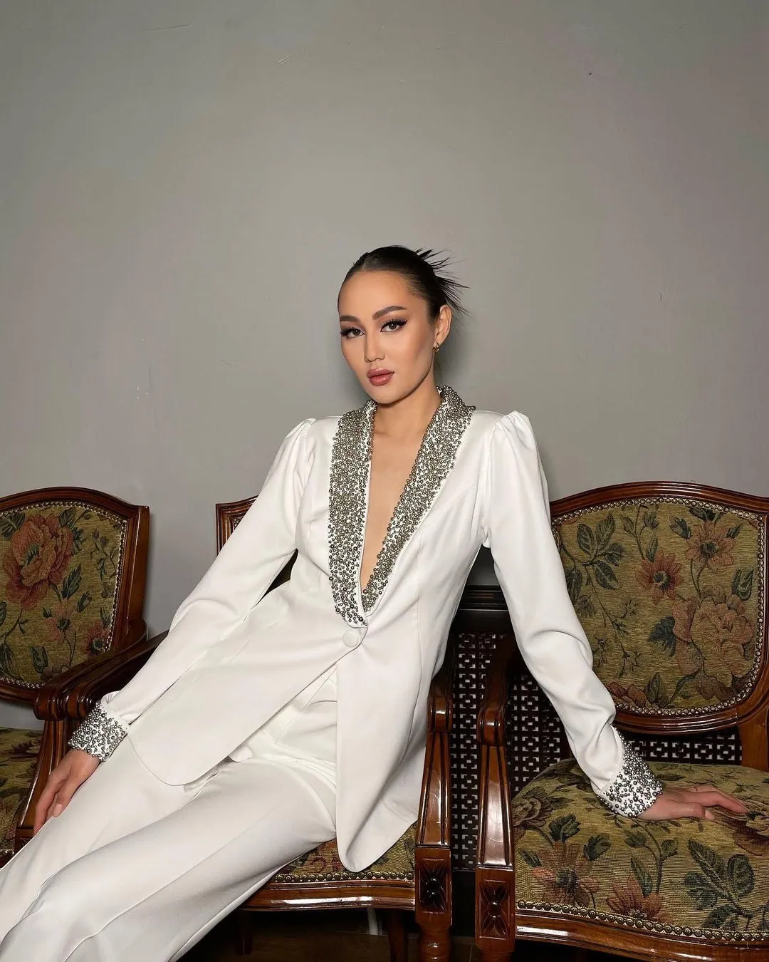 White Layla Pant Suit