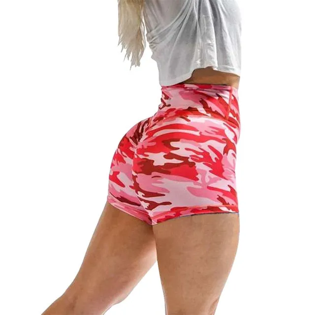 Women Gym Running Yoga Short Leggings