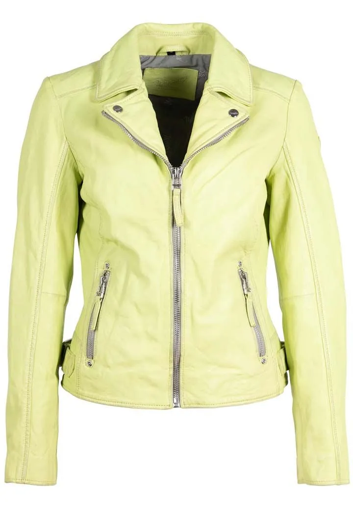 Womens Straight Zip Moto - Louzia