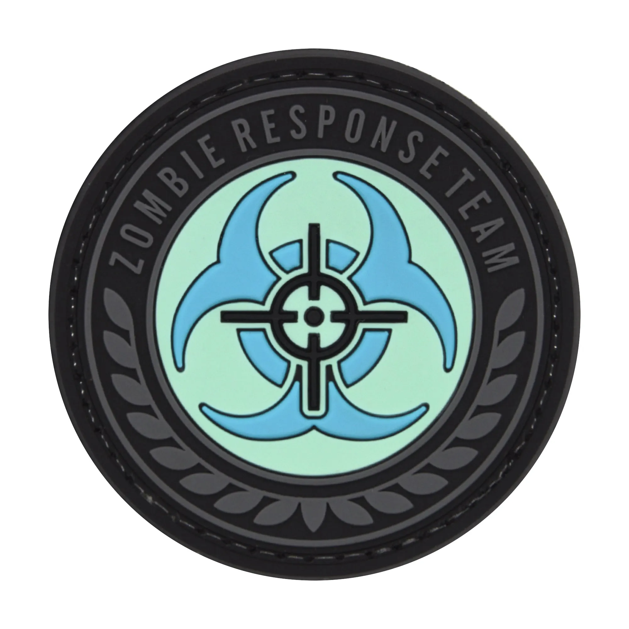 Zombie Outbreak Crosshair Patch Blue